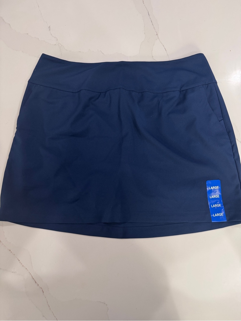 Adidas Women's Golf Performance Solid Skort, Collegiate Navy